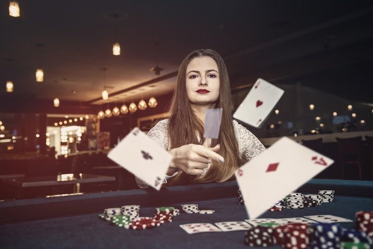 Studio dealer langsung Blackjack